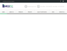 Tablet Screenshot of mecopvc.com